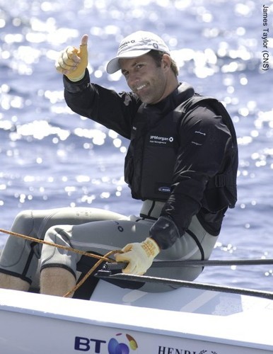 Ben Ainslie wins Finn European Championship 2008 © James Taylor